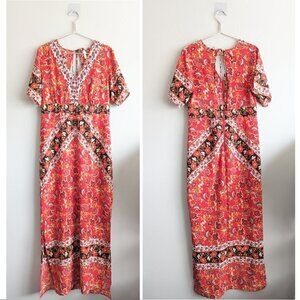 Xhiliration Boho Maxi Dress